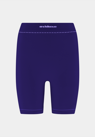 Ashluxe Female Active Biker Shorts - Purple