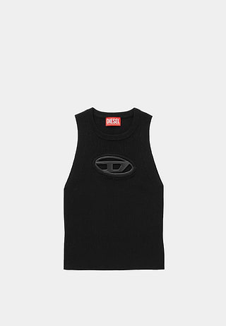 Diesel M-Onerva-Top Knitwear Black