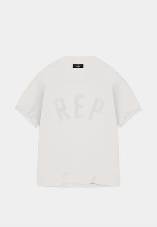 Represent Applique T-Shirt Flat White