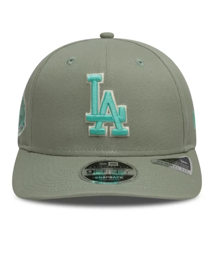 LA Dodgers World Series Pastel Green 9FIFTY Original Fit Snapback Adjustable Cap