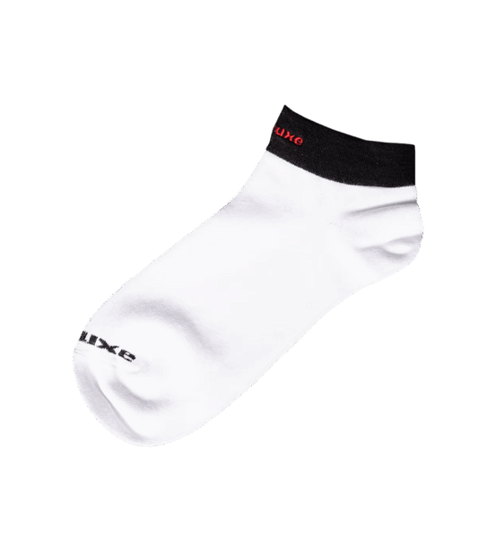 Ashluxe Ankle Socks Black White