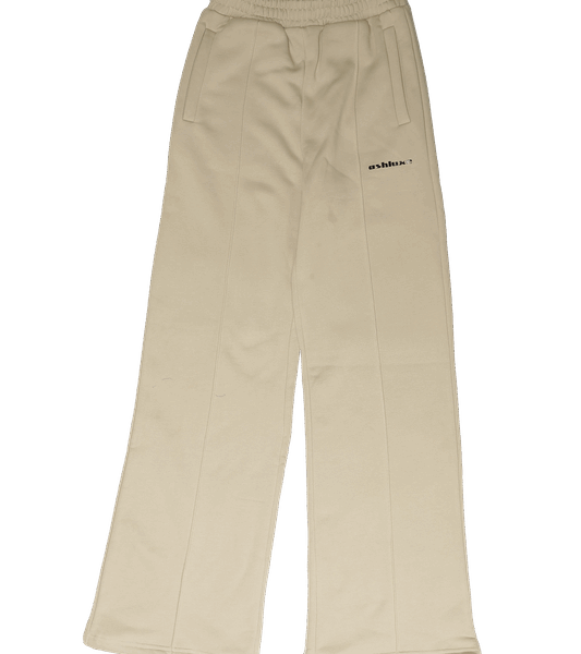 Ashluxe Logo Sweatpants Beige