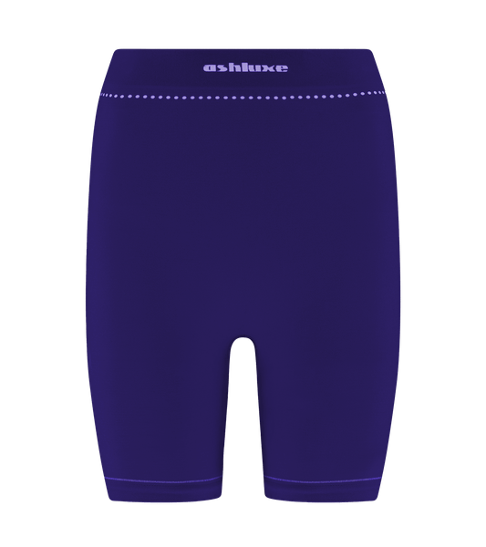 Ashluxe Female Active Biker Shorts Purple