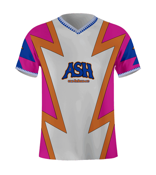 Ashluxe Festac 77 Zig Jersey Cream Pink