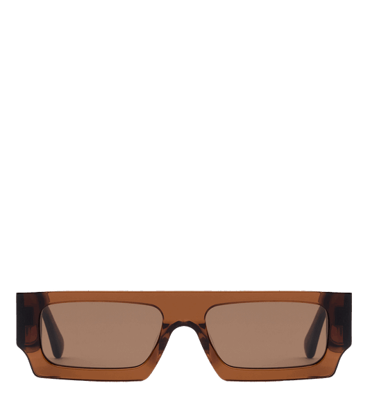 Ashluxe Pixel Earth Sunglasses Brown