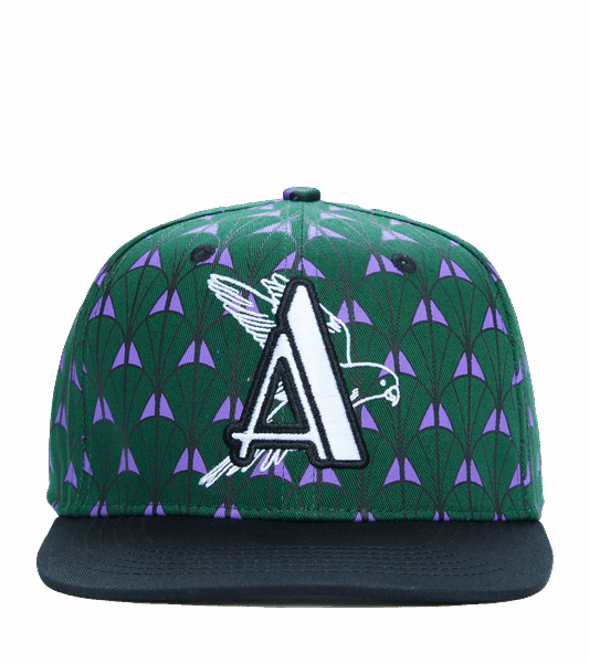 Ashluxe Snapback A -Eagle Cap Green Purple