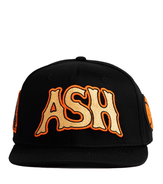 Ashluxe Crest Snapback Black