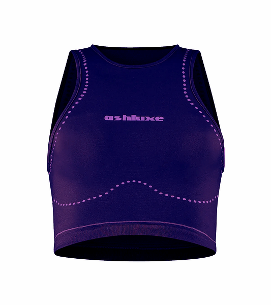 Ashluxe Female Active Top Purple