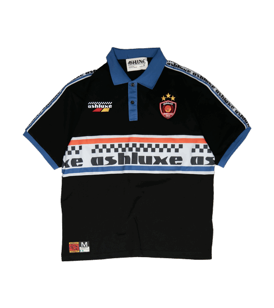 Ashluxe Racing Polo T-shirt Black