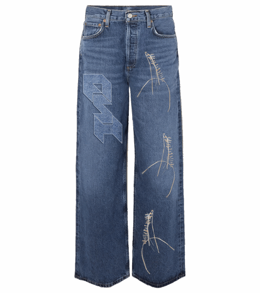 Ashluxe El Clasico Denim Pant Blue
