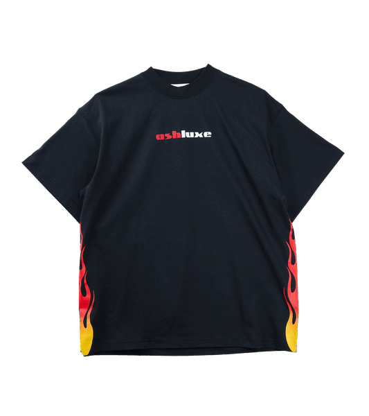 Flame T-shirt Black