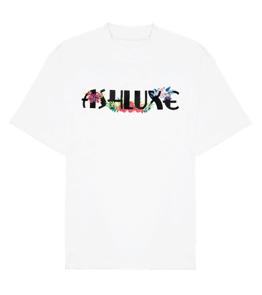 Ashluxe Neo Garden Logo Tee White