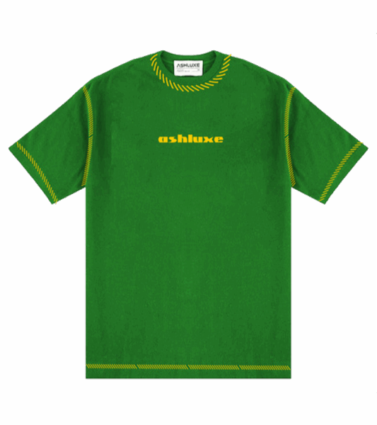 Ashluxe Threaded T-shirt - Green