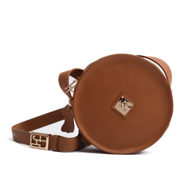 HF ROUND BAG BROWN