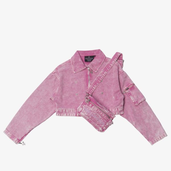 HF JEAN FEMALE JACKET PINK