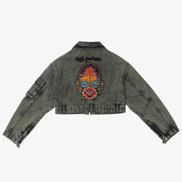 HF JEAN FEMALE JACKET GREEN