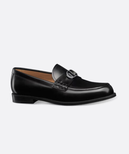 Dior Granville Loafer – Black Polished Calfskin
