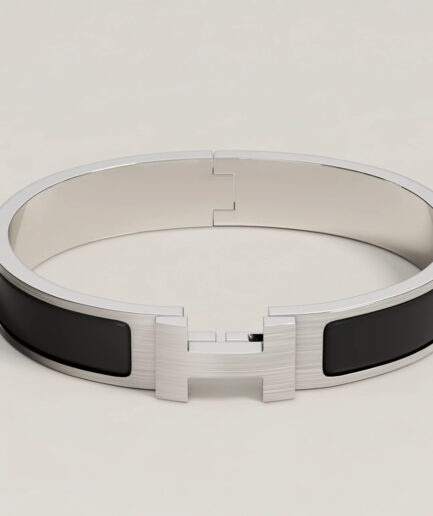 Hermès Clic HH Bracelet – noir / silver