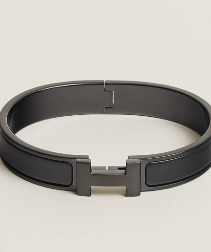 Hermès Clic HH So Black bracelet – noir mat