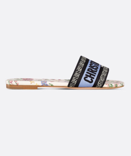 Dior Dioramour Dway Slide – white multicolor