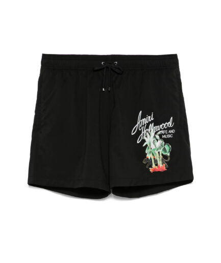 AMIRI Hollywood Swim Shorts – black