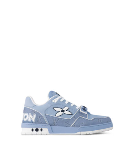 Louis Vuitton Strap Trainers – Blue/White