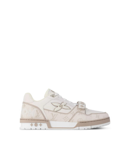 Louis Vuitton Strap Trainers – Beige/White
