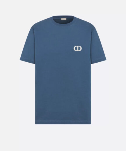Dior CD Icon T-Shirt, Relaxed Fit – deep blue