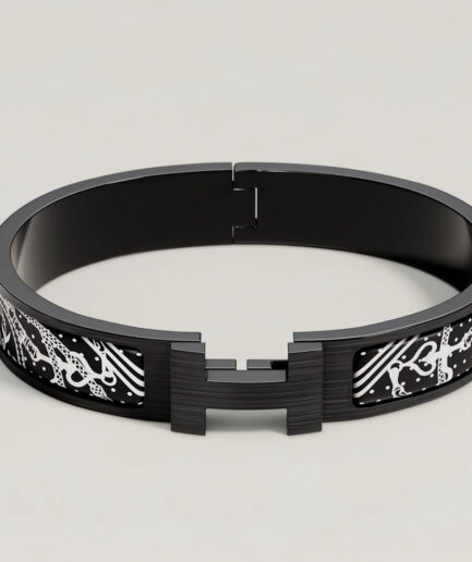 Hermès Clic HH Festival des Amazones Bandana Bracelet – positif