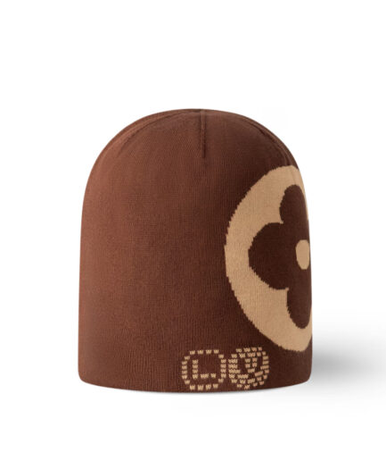 Louis Vuitton Fit Monogram Beanie – brown