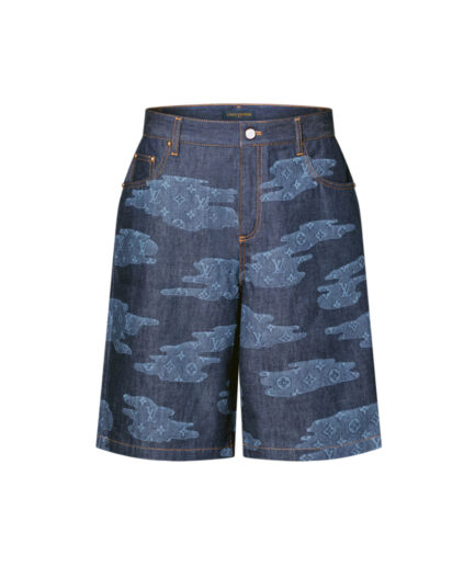 Louis Vuitton Monogram Chambray Shorts – Indigo Blue