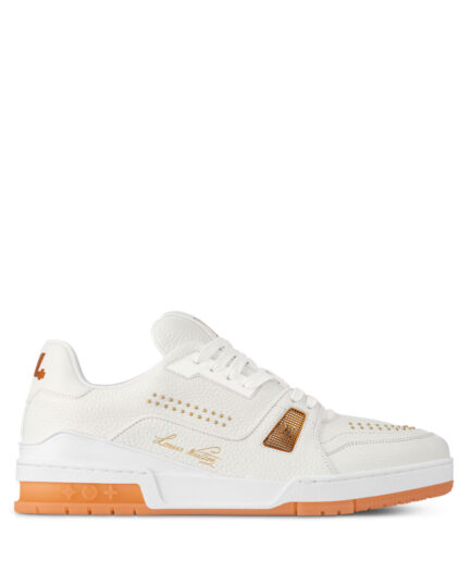 Louis Vuitton Trainers #54 – white/orange