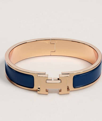 Hermès Clic H Bracelet – ultramarine