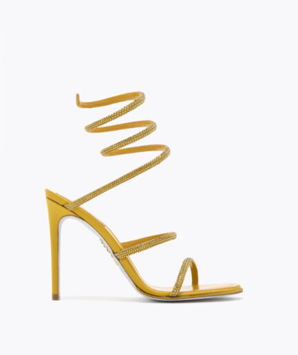 René Caovilla Cleo Mustard Sandal 105