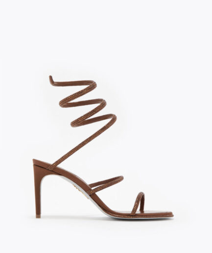 René Caovilla Cleo Brown Sandal 105