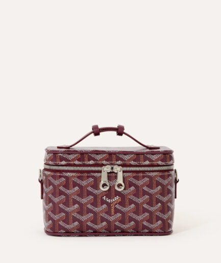 Goyard Muse Mini Vanity Bag – Burgundy
