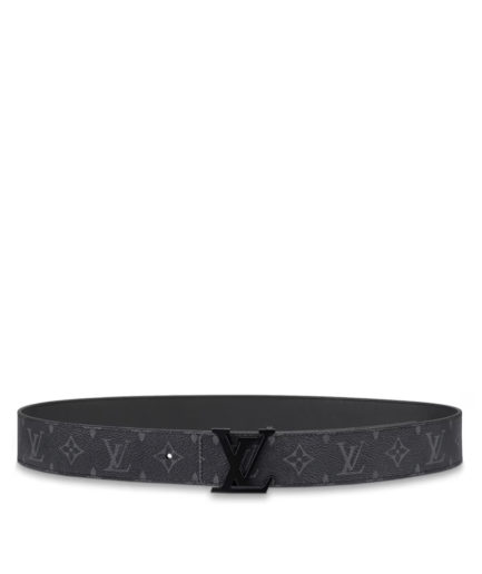Louis Vuitton LV Initials Matte Black Belt