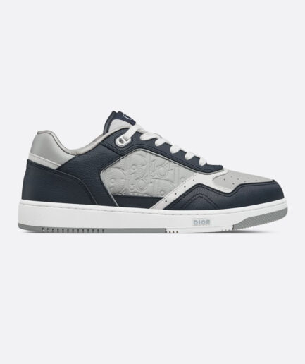 Dior B27 Uptown Low-Top Sneaker – Navy Blue, Dior Gray and White