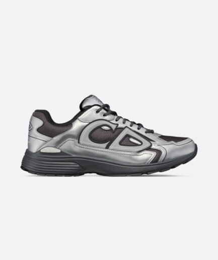 Dior B30 Countdown Sneaker – Deep Gray and Silver