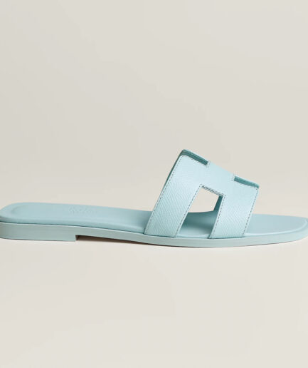 Hermès Oran Sandal – bleu brume