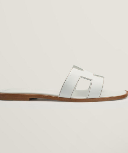 Hermès Oran Sandal – Blanc