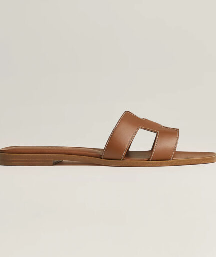 Hermès Oran Sandal – Gold
