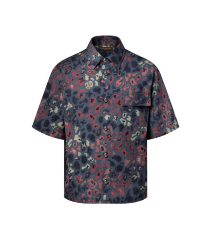 Louis Vuitton Printed Short-Sleeved Workwear Shirt – multicoloured