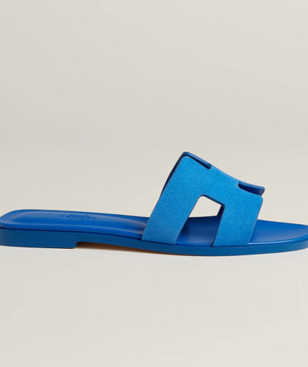 Hermès Oran Sandal – bleu pacifique