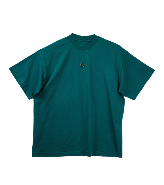 Metallic Small Logo T-Shirt Green