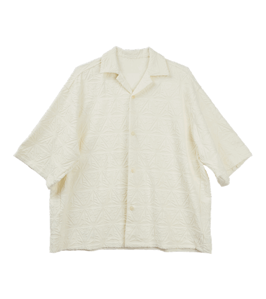 Monogram Plush Jersey Bowling Shirt