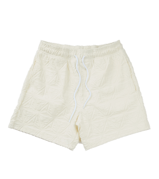 Monogram Plush Jersey Long Shorts