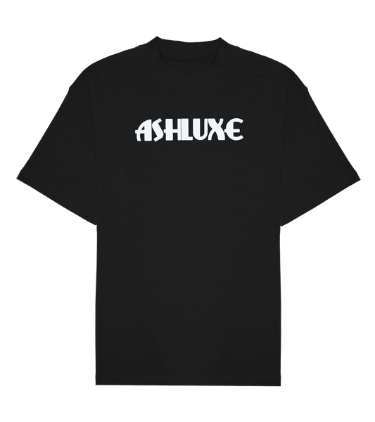 Ashluxe Neo Logo T-shirt Black White