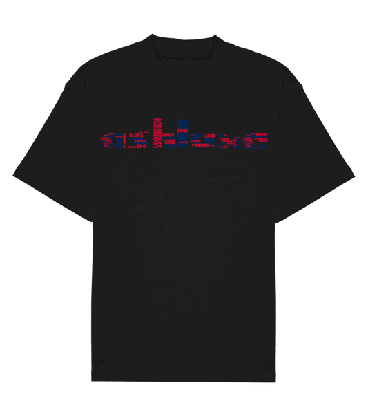 Ashluxe Slang T-shirt Multicolour Black Red