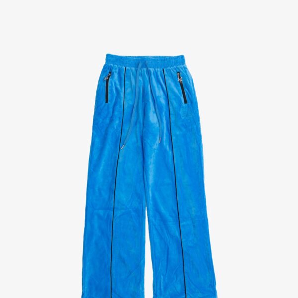 HF VELOUR TRACKSUIT PANT - BLUE